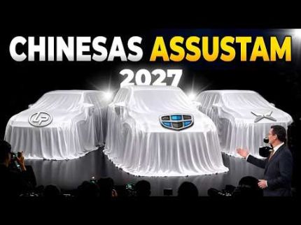 5 Marcas Chinesas INÉDITAS, Que Vem Para o Brasil em 2027!