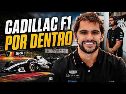 Meu PRIMEIRO GP com a Cadillac F1! Bastidores de Spa
