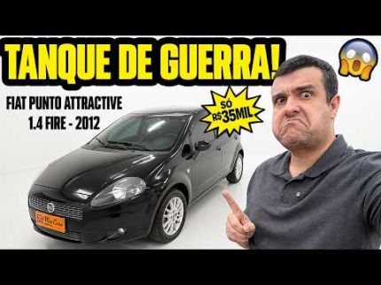CARRO RUIM DE QUEBRAR que ATÉ POBRE PODE MANTER? FIAT PUNTO 1.4 FIRE! SÓ R$35MIL REAIS? (Avaliação)