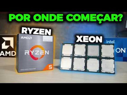 RYZEN G OU XEON PARA COMEÇAR? (O QUE EU COMPRARIA EM 2026)