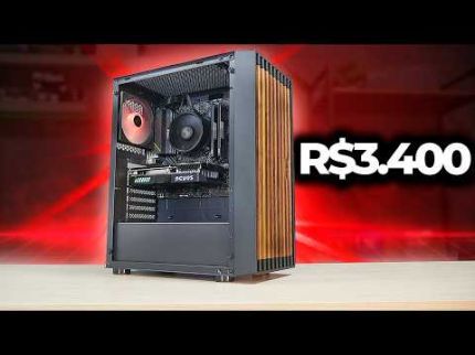 O PC GAMER DE R$3.400 QUE RECOMENDO PRA RODAR TUDO EM FULL HD! (AMD) 2026