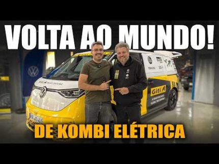 VOLTA AO MUNDO de KOMBI ELÉTRICA é possível?