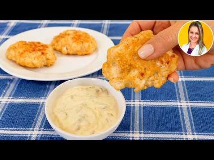 Meu Jantar com 2 Ingredientes! SEM FARINHA, LEITE ou OVO! Muita Proteína, Poucos Carboidratos Rápido