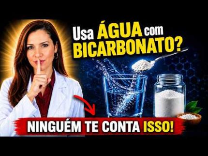 ÁGUA com BICARBONATO em JEJUM: O que ACONTECE no seu Corpo?