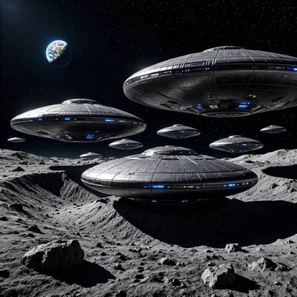 OVNIs na Lua: cientistas alertam para possível base secreta - OVNI Hoje!