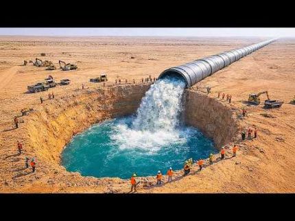 A Arábia Saudita está construindo uma rodovia aquática oculta