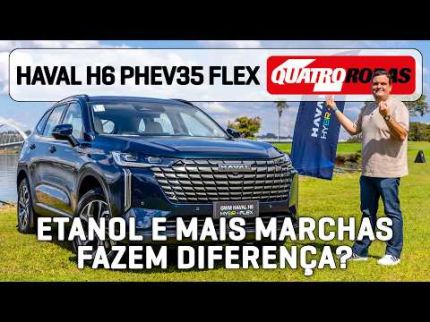 GWM Haval H6 PHEV35 2027 é FLEX e tem mais marchas para ficar MAIS RÁPIDO