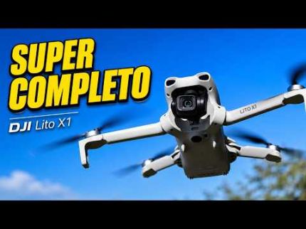 DJI Lito X1 vale a pena? Muito mais completo que o Mini 3