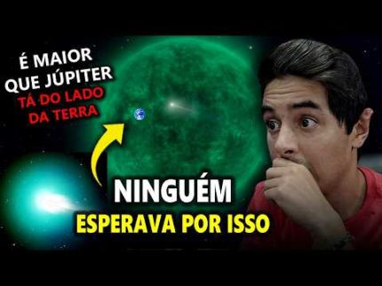 URGENTE - OBJETO MAIOR QUE JÚPITER ESTÁ DO LADO DA TERRA AGORA - COMETA 220P/McNaught