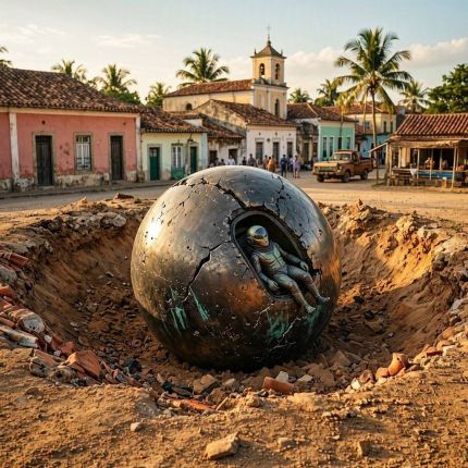 OVNI com “astronauta morto” caiu no Brasil? - OVNI Hoje!