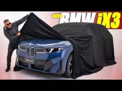 Novo BMW iX3 50 XDrive 2027 - ELE RODA 600 km COM UMA CARGA. SERÁ O FIM DOS CARROS A COMBUSTÃO?