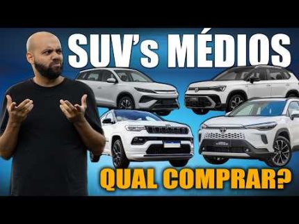 Qual SUV médio comprar? Dossiê Completo do Mercado!