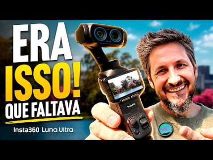 A Insta360 Luna Ultra RESOLVEU meu maior problema