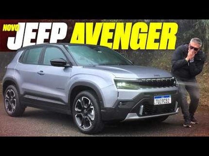 Novo Jeep Avenger Limited - PRIMEIRO TESTE! ANDA BEM? E O CONSUMO? MELHOR QUE RENEGADE? SAIBA TUDO!