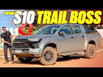 Nova Chevrolet S10 Trail Boss 2027 - A MELHOR VERSÃO? MOTOR NOVO? ANDA BEM? TE CONTO TUDO AQUI!