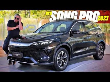 BYD Song Pro Flex 2027 - PRIMEIRO TESTE! ANDA MENOS? BEBE DEMAIS COM ETANOL? SUSPENSÃO MELHOROU?