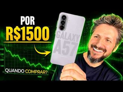 Galaxy A57: por esse preço ficou IMBATÍVEL