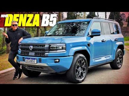 Novo Denza B5 - TODO RICO QUER UM? COMO ANDA? O QUANTO BEBE? MELHOR QUE BMW, LAND ROVER E MERCEDES?