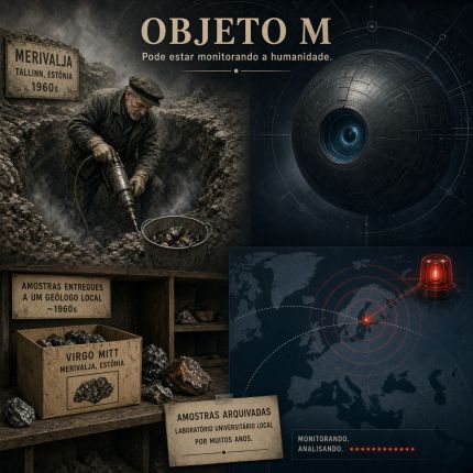 Estaria o misterioso "Objeto M" monitorando a humanidade? - OVNI Hoje!