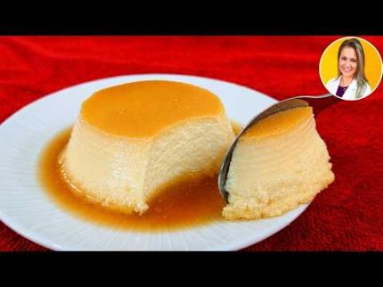 Pudim SEM AÇÚCAR, Só 4 INGREDIENTES e SEM LEITE CONDENSADO! Sem Forno e Sem Farinha
