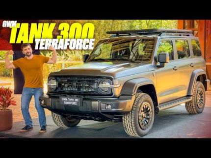 GWM Tank 300 TerraForce - AINDA MAIS BRUTO! MUDOU O MOTOR? E O PREÇO? VALE PAGAR MAIS? SAIBA TUDO!