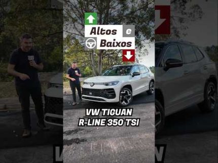 Tiguan R-Line 2026 no Altos e Baixos!