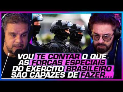 KIS PRETO: As FORÇAS ESPECIAIS do EXÉRCITO - PIMENTEL E MONTENEGRO