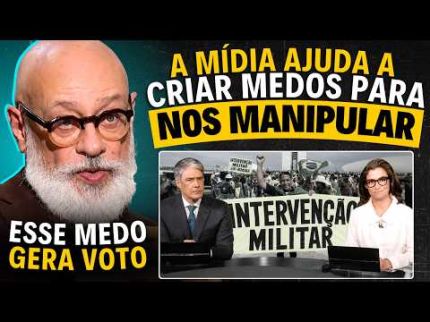 Como o MEDO é usado para te MANIPULAR (sem você perceber) | Pondé