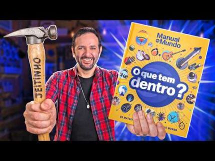 O QUE TEM DENTRO virou LIVRO!