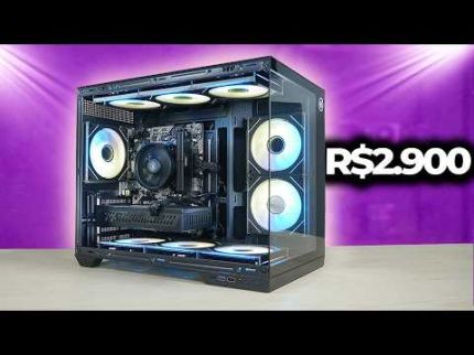 PC GAMER BARATO (R$2.900) PRA MONTAR HOJE! PARA JOGOS EM FULL HD (C/TESTES)