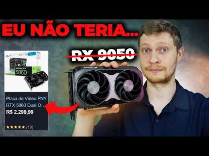 NÃO RECOMENDO A RX 9050 E ESSES SÃO OS MOTIVOS...