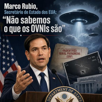 Marco Rubio, Secretário de Estado dos EUA: “Não sabemos o que são - OVNI Hoje!