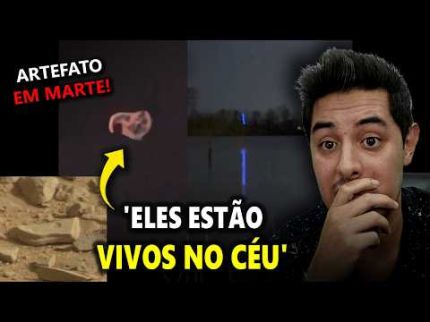 OVNI BIOLÓGICO ENTRA NA ÁGUA + OVNI NA LUA + RUÍNAS EM MARTE + TELESCÓPIO NANCY GRACE ROMAN