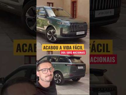 Jaecoo 5: SUV Híbrido vai Chegar Abaixar Abaixo dos R$ 200 Mil! Adeus Creta, T-Cross e HR-V?