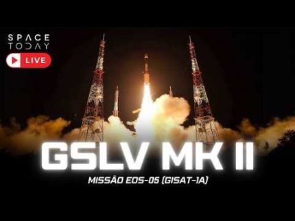 LANÇAMENTO DO CHEVETTÃO INDIANO GSLV MK II !!! | MISSÃO EOS-05 (GISAT-1A)