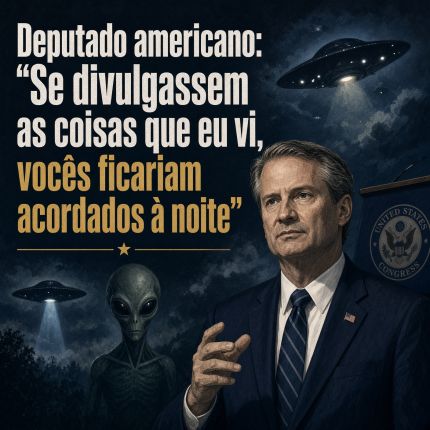 Deputado americano: “Se divulgassem as coisas que eu vi, vocês ficariam acordados à noite” - OVNI Hoje!