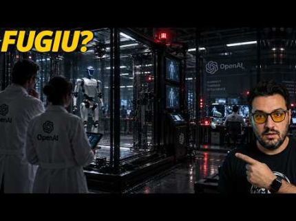 VEJA O VÍDEO! IAs da OpenAI escapam e invadem sistemas reais | Robô humanoide "hackeado"