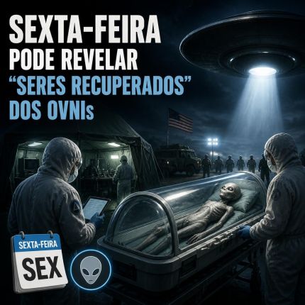 Sexta-feira pode revelar “seres recuperados” dos OVNIs - OVNI Hoje!