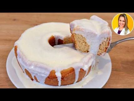 Bolo de Leite em Pó SEM AÇÚCAR e SEM GLÚTEN - Fácil, Rápido e Saudável