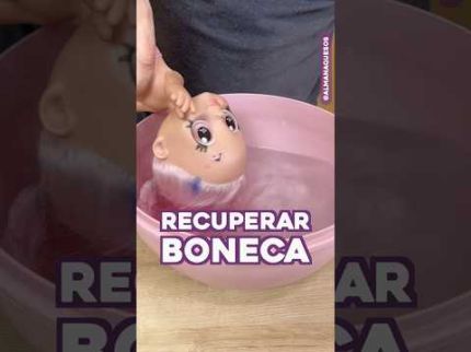 Truque para Recuperar Qualquer Cabelo… de Plástico e de Boneca