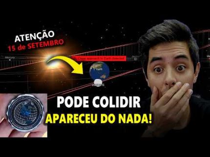 ALERTA! ASTEROIDE ACABA DE SER DESCOBERTO - RASANTE 15 SETEMBRO- 2026 RG15 + MEDALHA REVELAÇÃO ALIEN