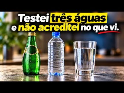 TESTEI 3 ÁGUAS E NÃO ACREDITEI NO QUE VI | Dr Dayan Siebra