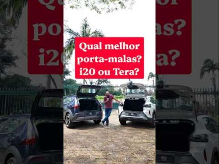 i20 ou Tera, qual melhor porta malas?