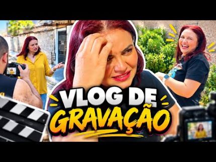 VLOG DE GRAVAÇÃO!