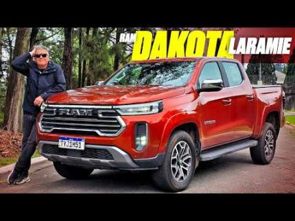 RAM Dakota Laramie - JÁ TEM DESCONTO? COMO ANDA? O QUANTO BEBE? VALE O PREÇO? AMERICANA OU CHINESA?