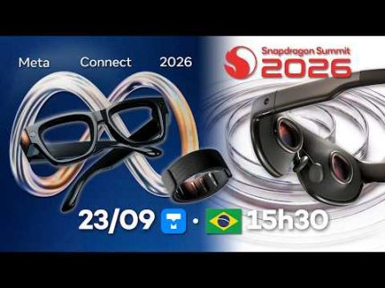 EVENTOS da Meta e Qualcomm AO VIVO – PT-BR Tradução simultânea – Meta Connect e Snapdragom Summit!