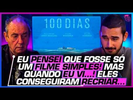 ATORES Idênticos aos PERSONAGENS Reais do FILME 100 Dias - AMYR KLINK E FILIPE BRAGANÇA