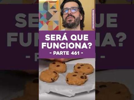 TESTE: Cookie de Grão de Bico Funcional (muito gostoso!)