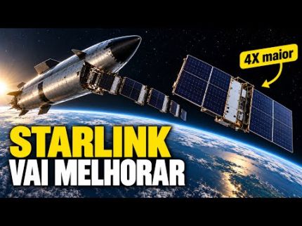 A Starlink vai ficar MAIS RÁPIDA?