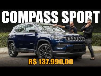 Jeep COMPASS DE ENTRADA, tudo sobre a versão SPORT na PROMOÇÃO!